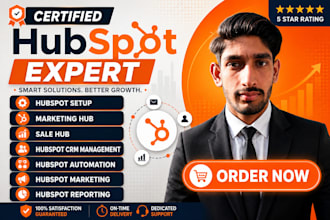 build hubspot CRM pipelines, workflows and automation