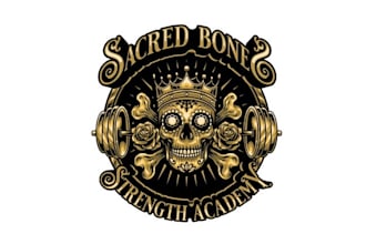 design modern physical fitness gym logo