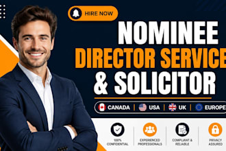 nominee director for USA UK for company registration, nominee shareholder