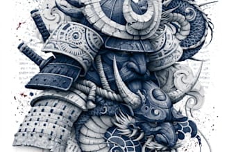 transform your ideas into a stunning japanese tattoo concept