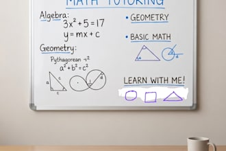 be your online math tutor for school students