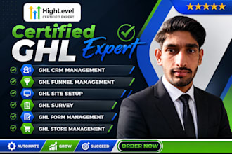 setup gohighlevel ghl CRM, automation, workflows and funnels