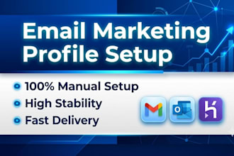 create, setup and configure fresh professional email profile