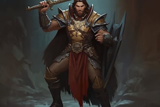 fantasy dnd character art and dnd character art