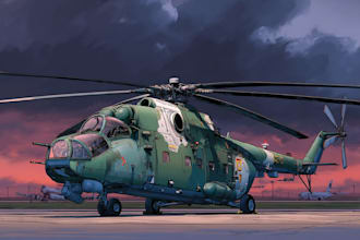 draw aircraft, helicopter, airplane into a vector style