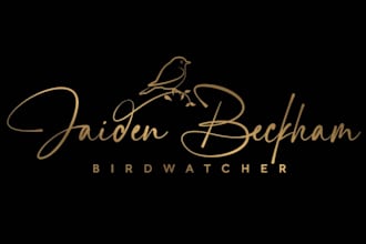 design a custom bird logo with full copyright