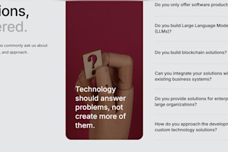 build a custom software product, website and system ready for production