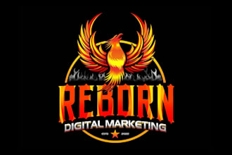 create attractive and imagination phoenix logo design