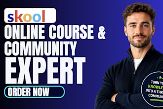 setup online skool community skool credit repair skool online course skool setup