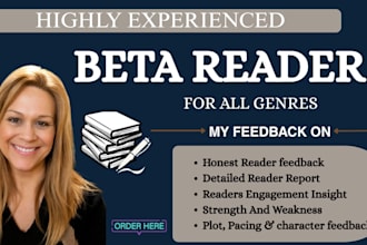 beta read your young adult, romance, fantasy or sci fi novel