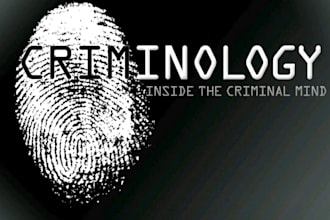write on criminal justice, criminology, law, sociology