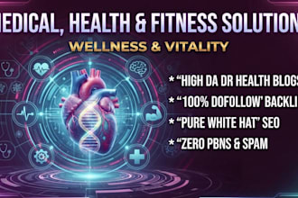 do health and fitness guest post with medical backlinks