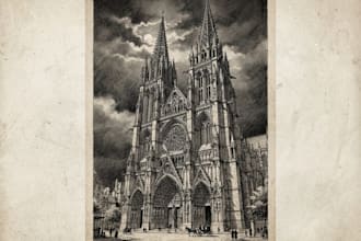 do hand drawn architectural sketches