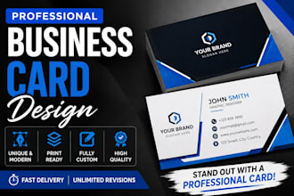 design a bussiness card for you or your bussiness