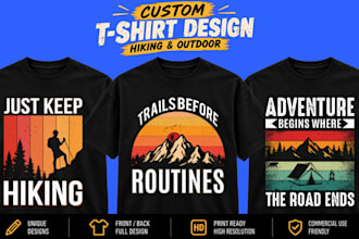 create custom hunting outdoor adventure t shirt designs