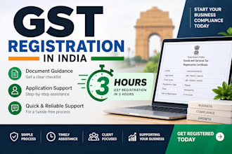 assist you with gst registration in india