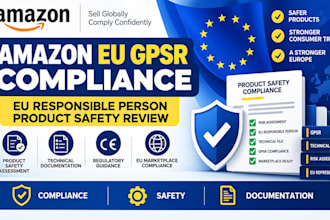 help with amazon eu gpsr compliance, eu responsible person and product safety