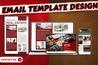 mailchimp email template, mailchimp newsletter design newsletter redesign