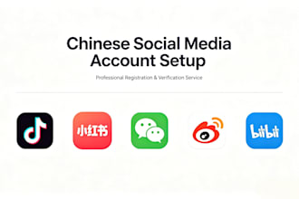 set up and register your chinese social media account