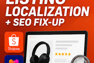 translate and optimize your shopee lazada listing to malay