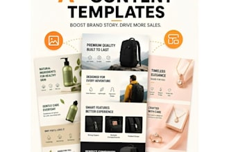 design a high converting amazon brand store and storefront with brand story
