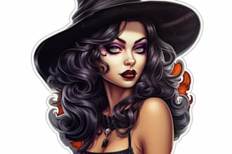 draw a pin up girl and pin up girl illustration
