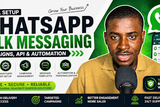 build whatsapp bulk messaging campaigns with API automation