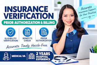 do insurance verification, eligibility, prior authorization, and billing