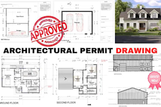 design construction drawings architectural floor plans mep blueprints stamps