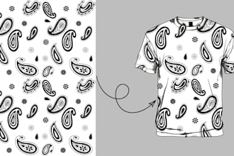 design custom seamless textile prints and patterns