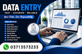 be your reliable data entry assistant