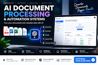 build ai document processing and automation systems