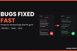 fix bugs and errors in your website
