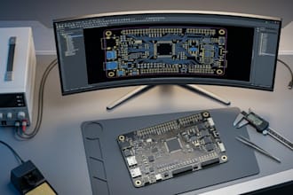 be your senior electronics consultant for hardware and pcb design review