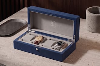 design luxury packaging and rigid box with 3d cad