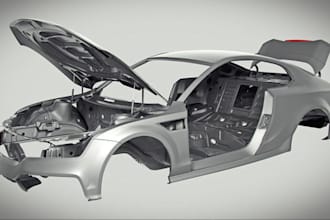 design high quality automotive 3d model, biw body structure,car chassis,auto cad