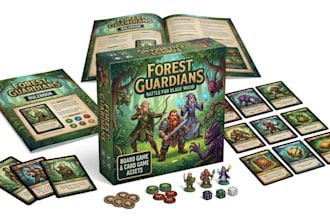 design board game, card game, tabletop game cards box rulebook tarot card game