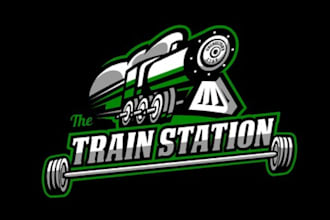 design a professional custom gym and fitness logo
