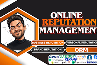 manage your online reputation, brand reputation and ORM for your business