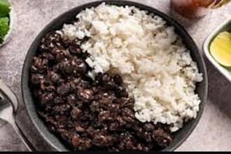 cook rice and beans