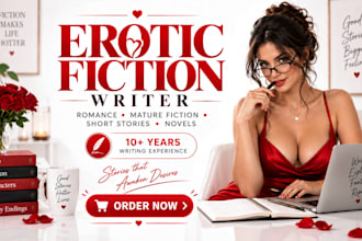 write your erotic story as an expert erotic fiction ghostwriter
