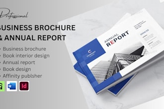design print ready brochure, magazines and annual reports in affinity publisher