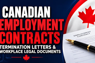 draft canadian employment contract termination letter workplace legal documents
