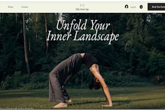 build wix spiritual healing website wix yoga retreat wix ayurvedic website