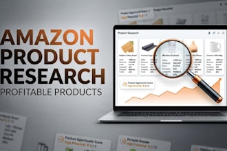 do amazon product research and find profitable products