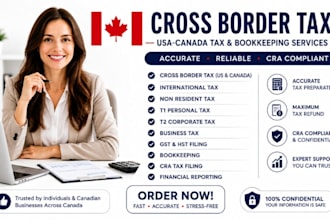 handle US canada cross border tax, international tax, non resident tax