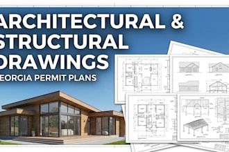 do architectural and structural drawings for city permits in georgia