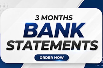 reconcile bank statement PDF to editable format