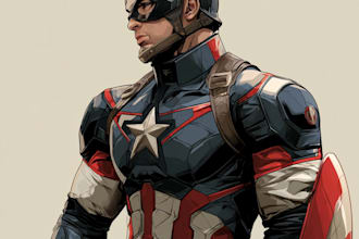 draw powerful superhero and villain character designs