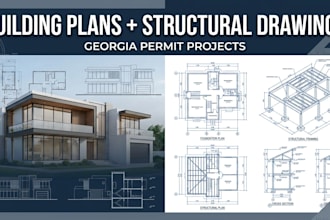 create building plans and structural drawings for georgia permit